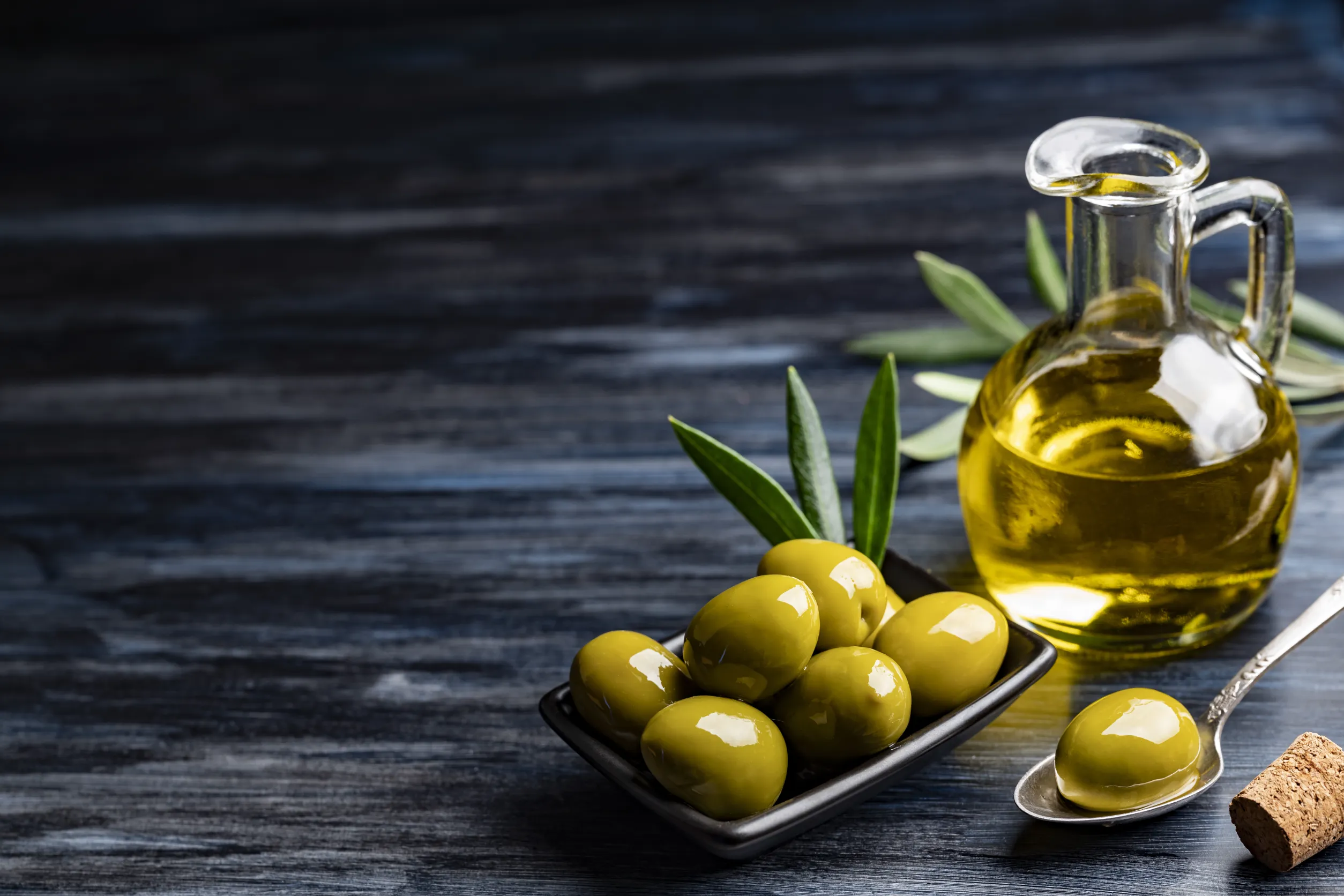 huile d'olive pour les frites 